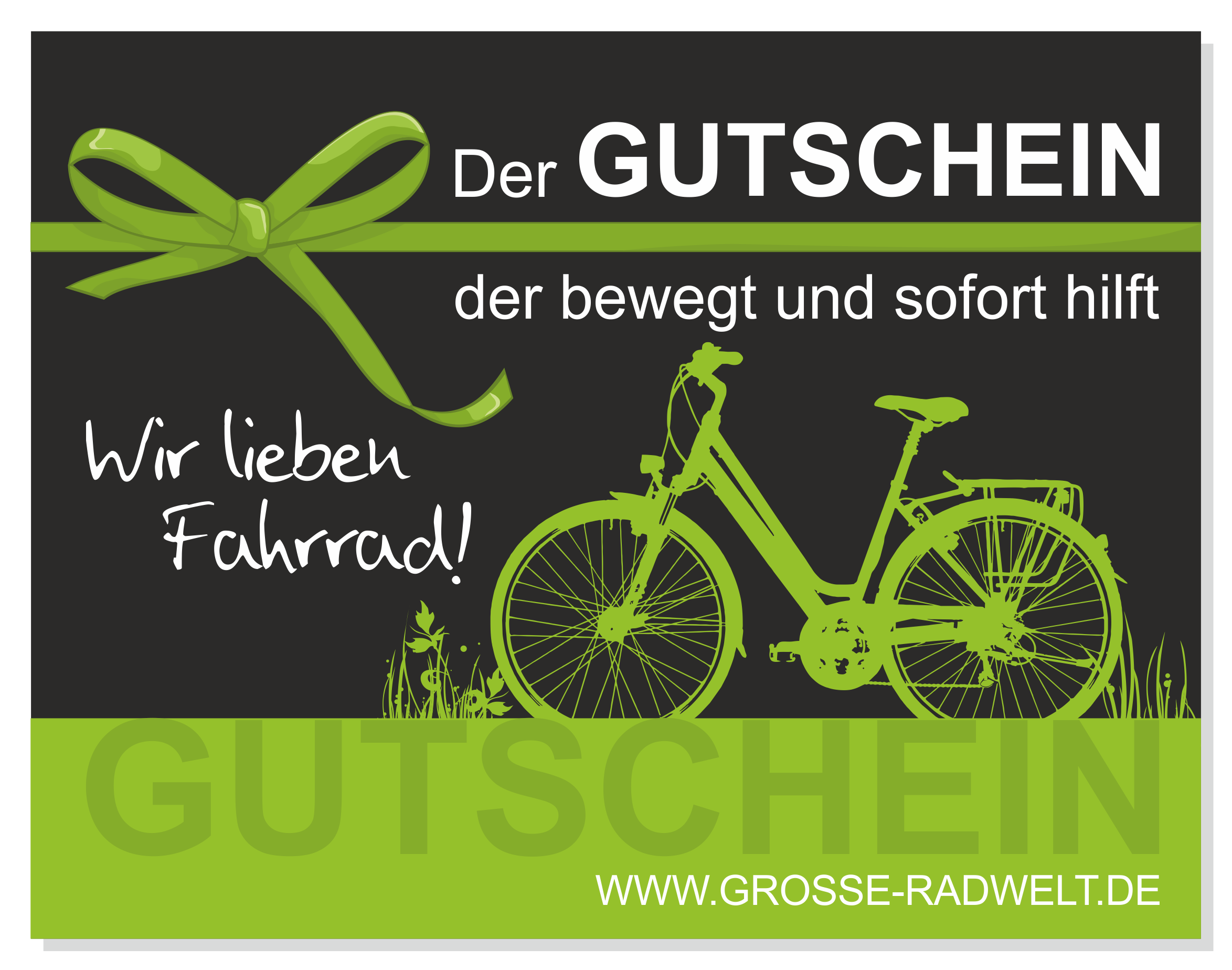 Gutschein für die GROSSE Radwelt Fahrrad Leipzig